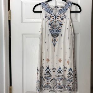 Open back Ecote pattern dress